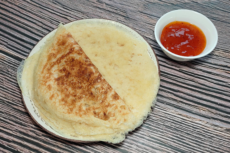 Блинчики с манкой