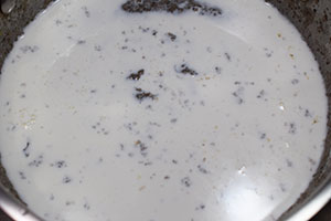 Добавляем сливки