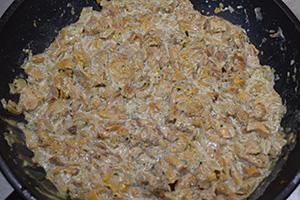 Добавляем сливки