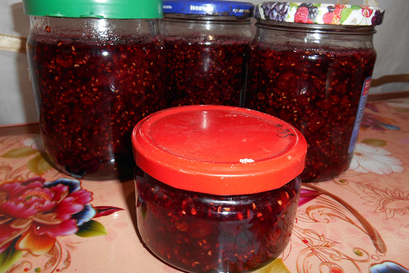 Домашнее малиновое варенье