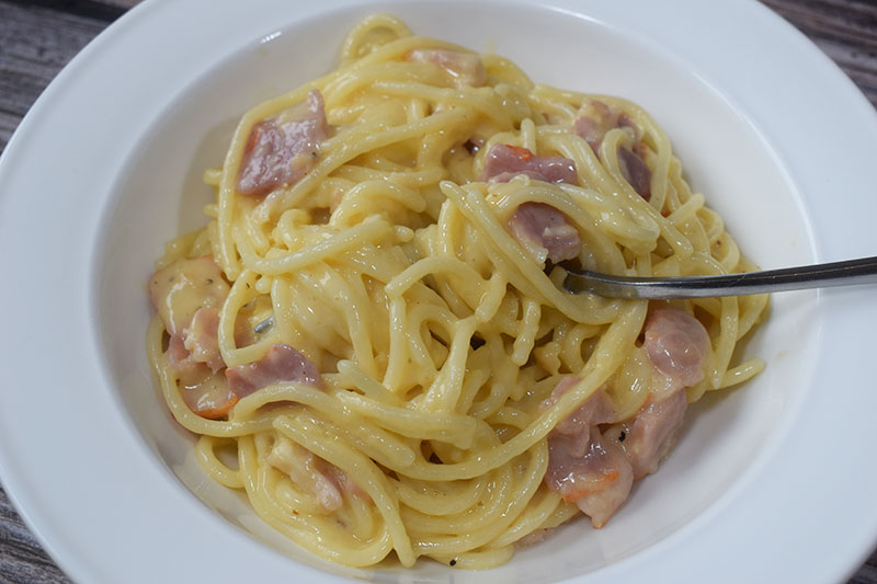 Домашняя паста карбонара