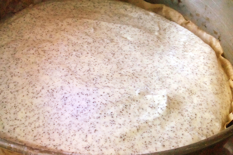 Готовим маковый бисквит