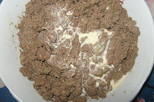 Измельчаем печень