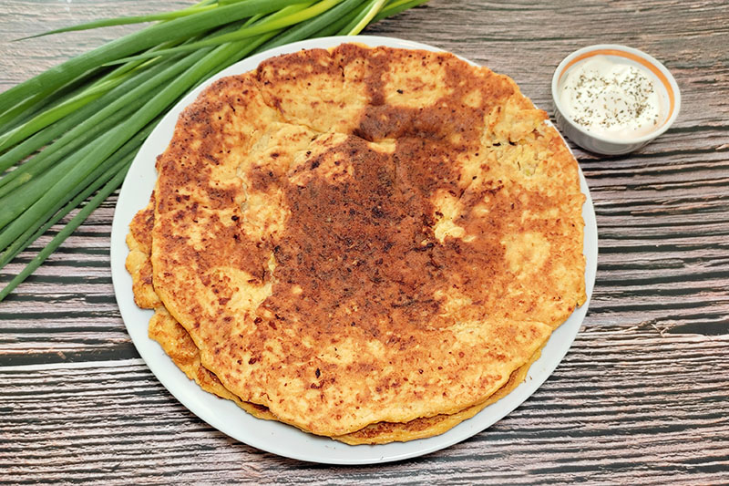 Кабачковые лепёшки с сыром