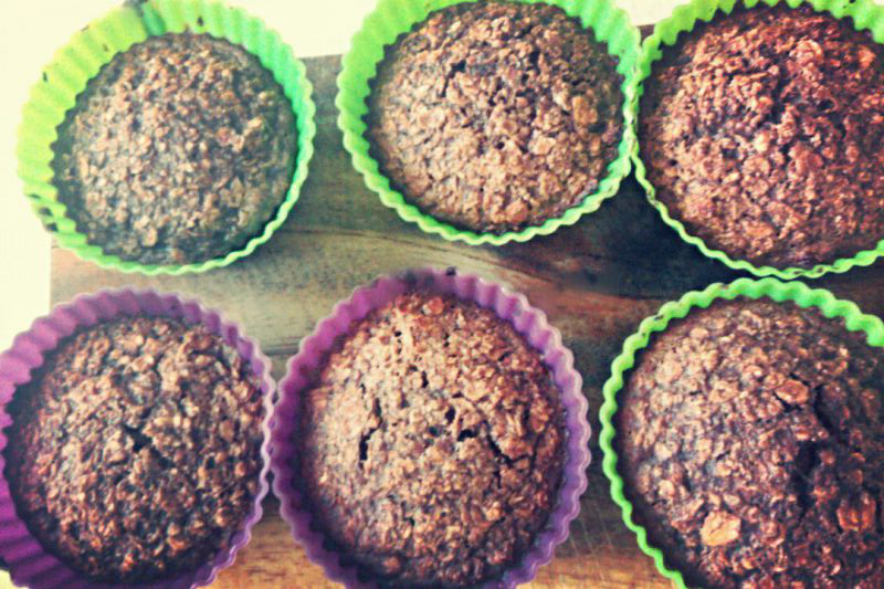 Кексы из овсянки