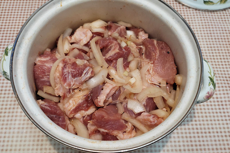 Маринование мяса