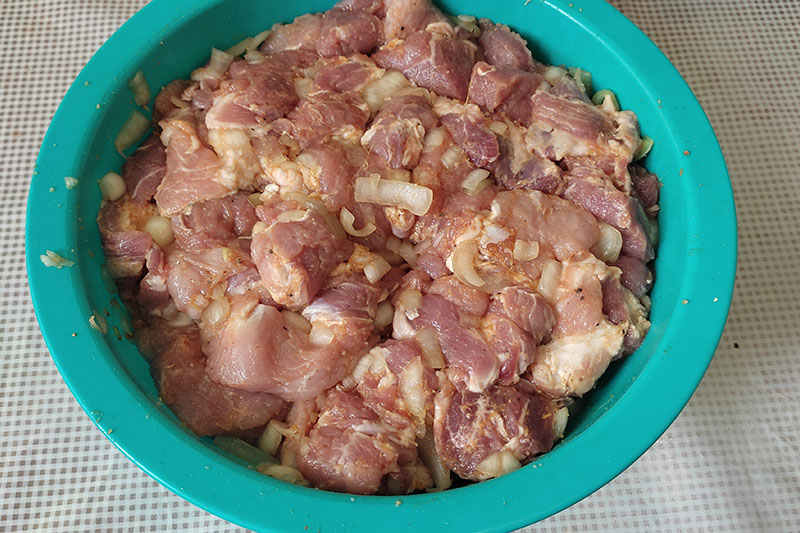 Маринование мяса