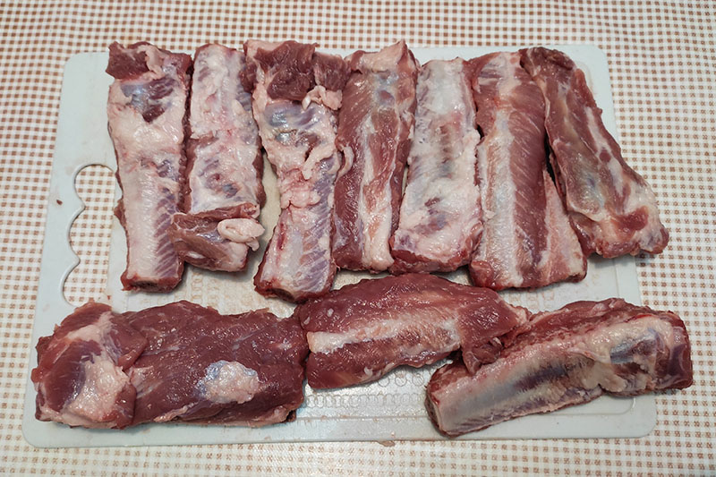 Маринование рёбер