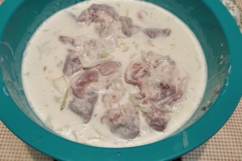 Маринование свинины