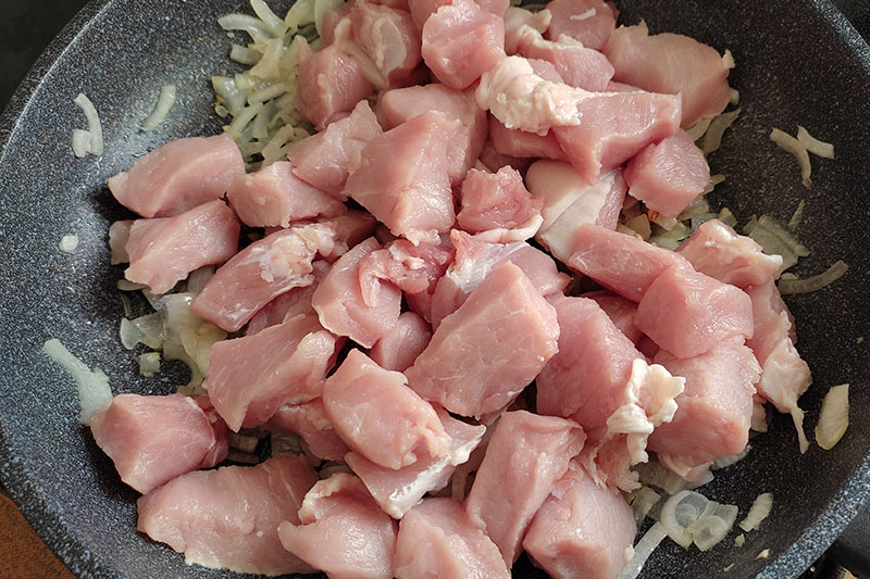 Обжарка мяса