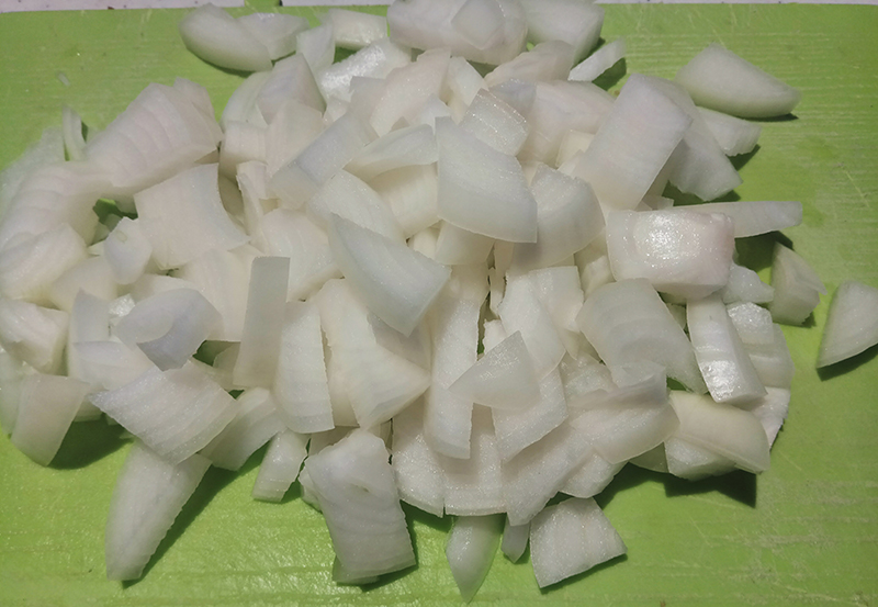 Обжарка овощей