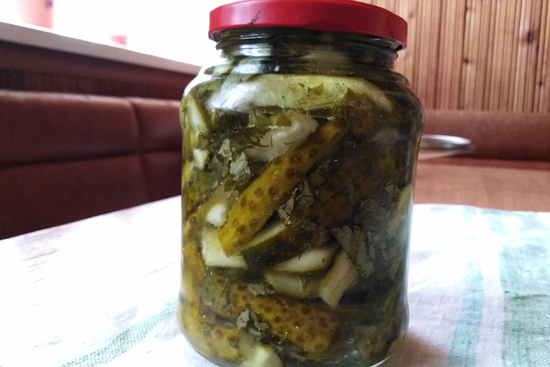 Огуречный салат на зиму