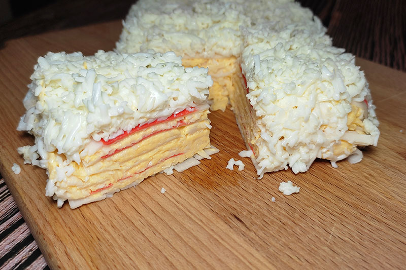 Оригинальная закуска на новый год