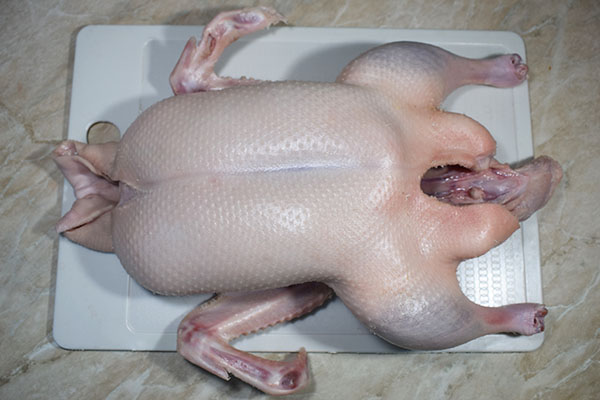 Ошпариваем тушку