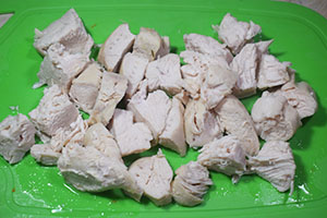 Отвариваем куриное филе
