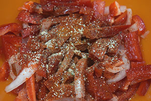 Подготавливаем овощи