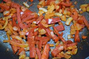 Подготавливаем овощи