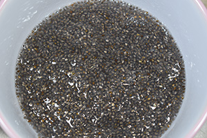 Подготавливаем семена чиа