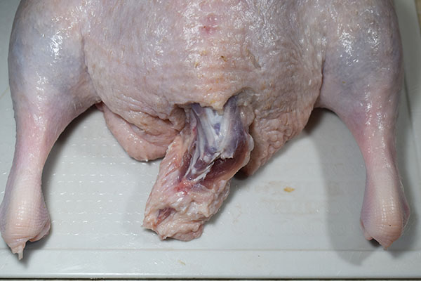 Подготавливаем тушку