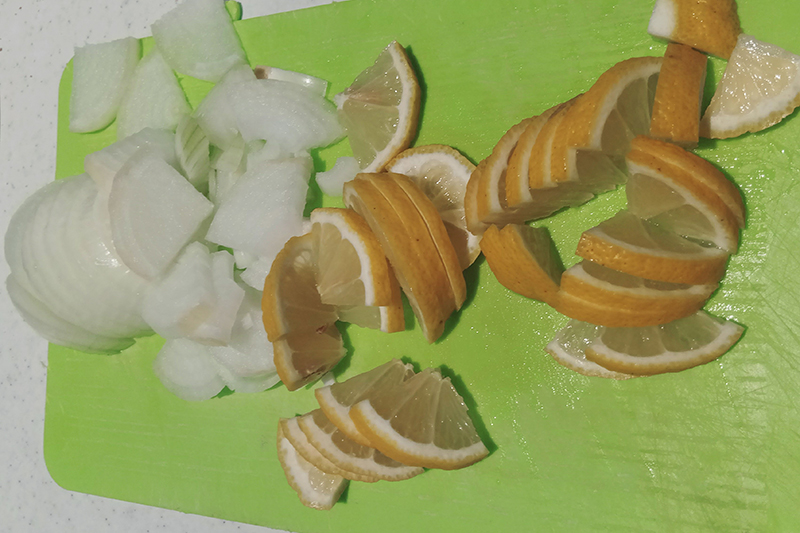 Подготовка ингредиентов