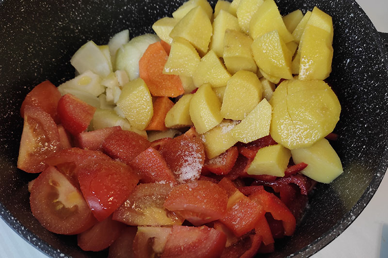 Подготовка ингредиентов