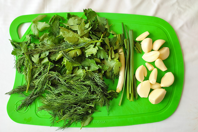 Подготовка ингредиентов