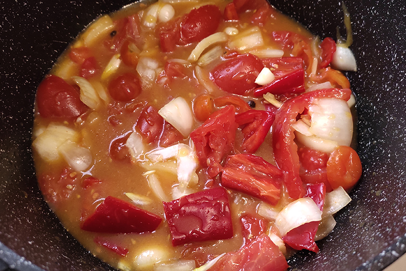 Подготовка овощей