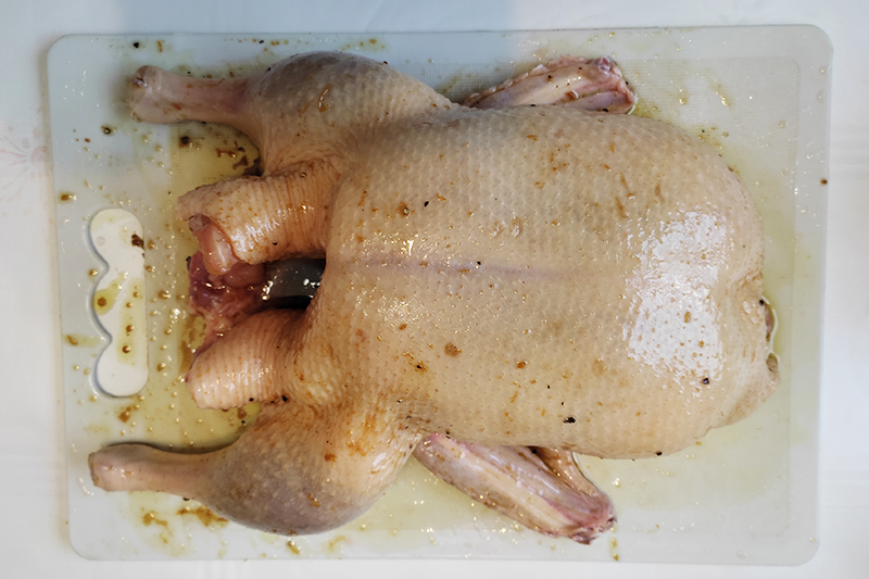 Подготовка утки