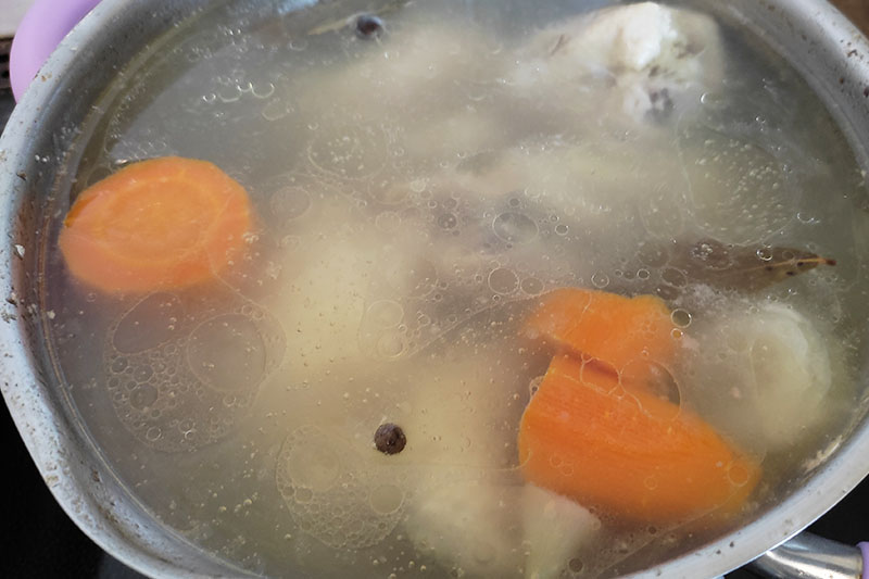 Приготовление бульона