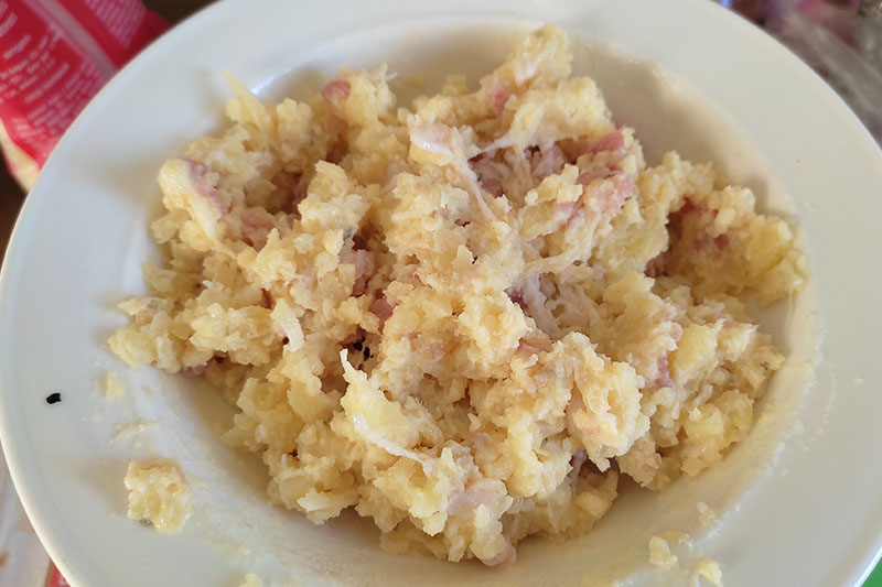 Приготовление начинки