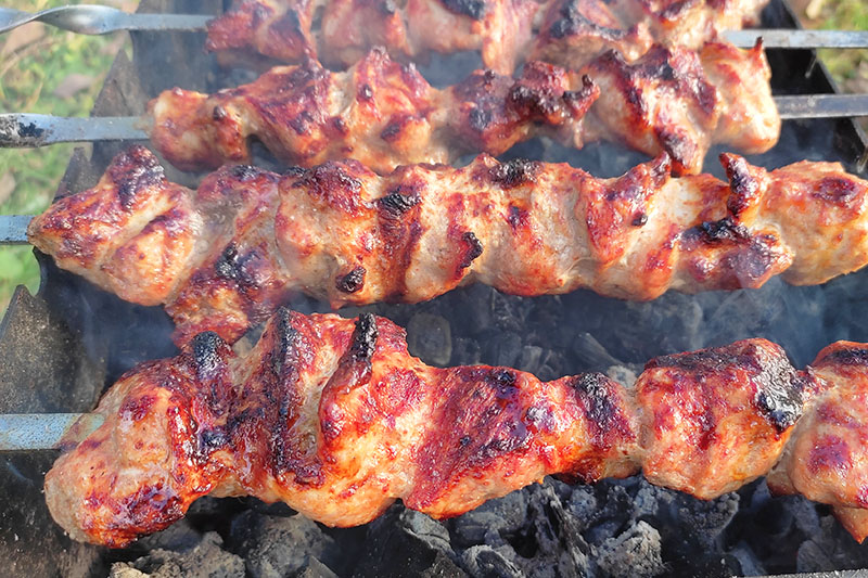 Самый вкусный свиной шашлык