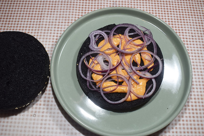 Сборка бургера