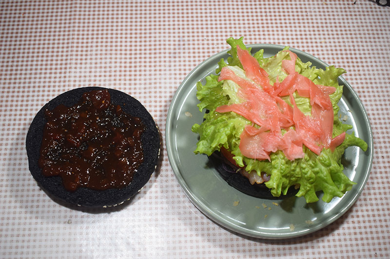 Сборка бургера