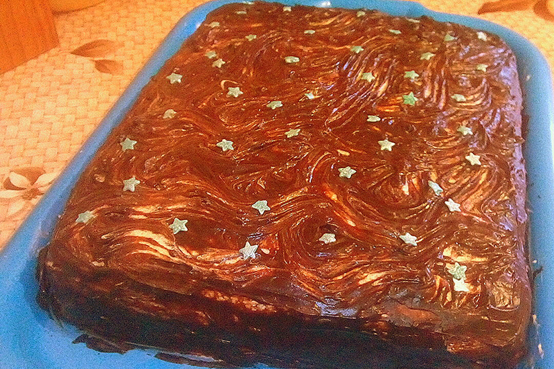 Сборка торта