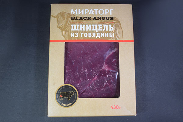 Шницель из говядины Мираторг Black Angus