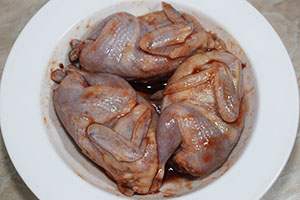 Смазываем тушки