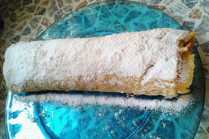 Тыквенный рулет