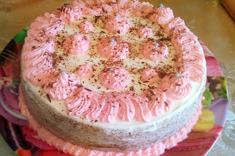 Украшаем торт