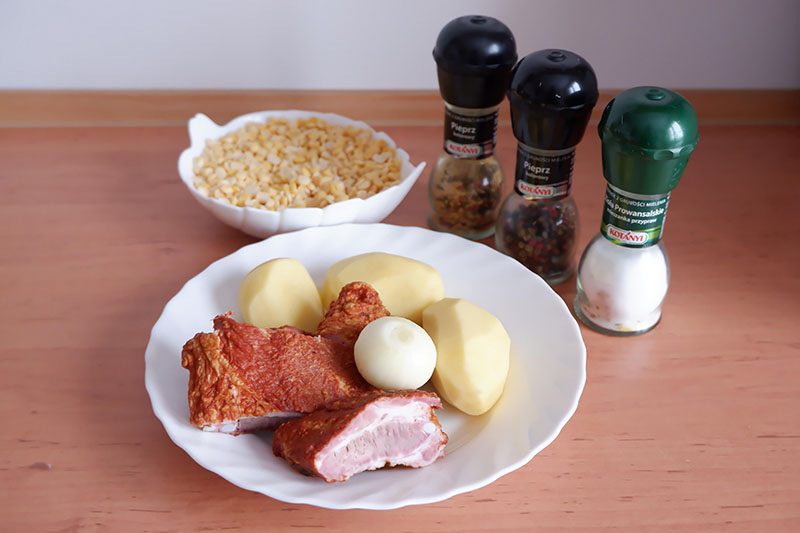 Варка гороха