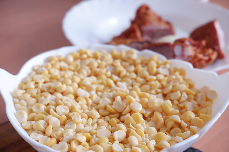 Варка гороха