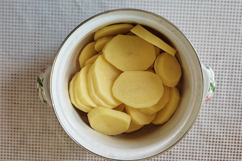 Варка картофеля