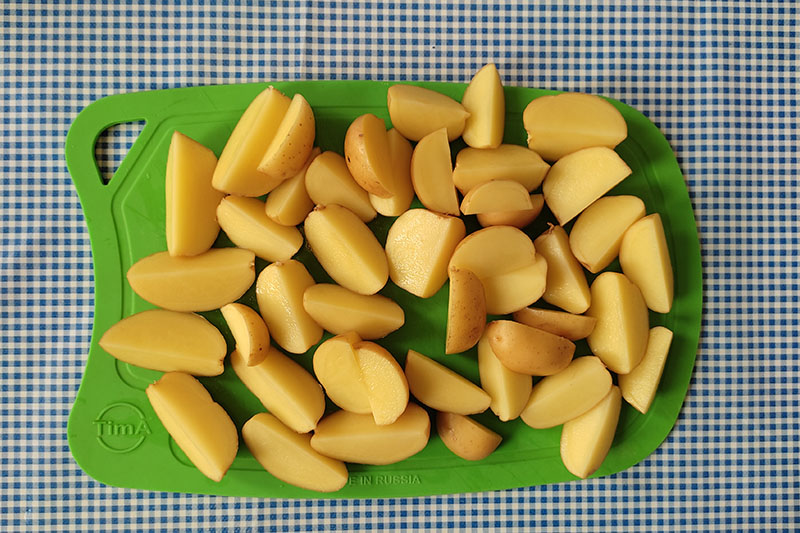 Варка картофеля