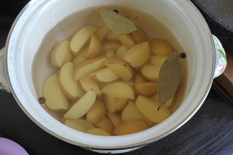 Варка картофеля