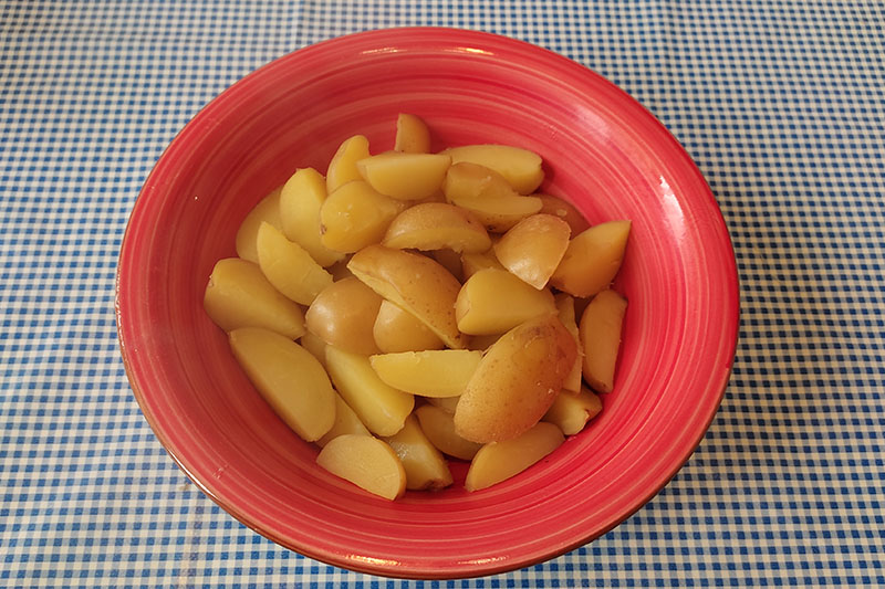 Варка картофеля