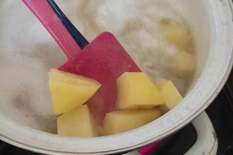 Варка картофеля