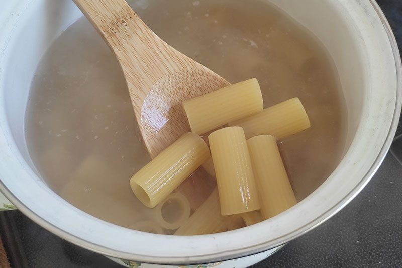 Варка макарон