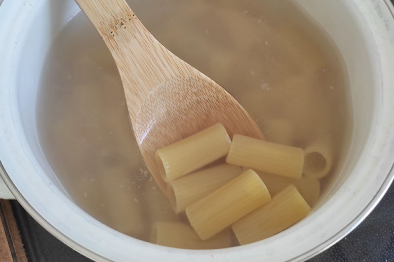 Варка макарон