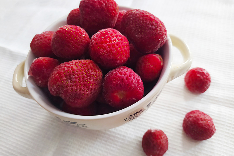 Заморозка клубники на зиму