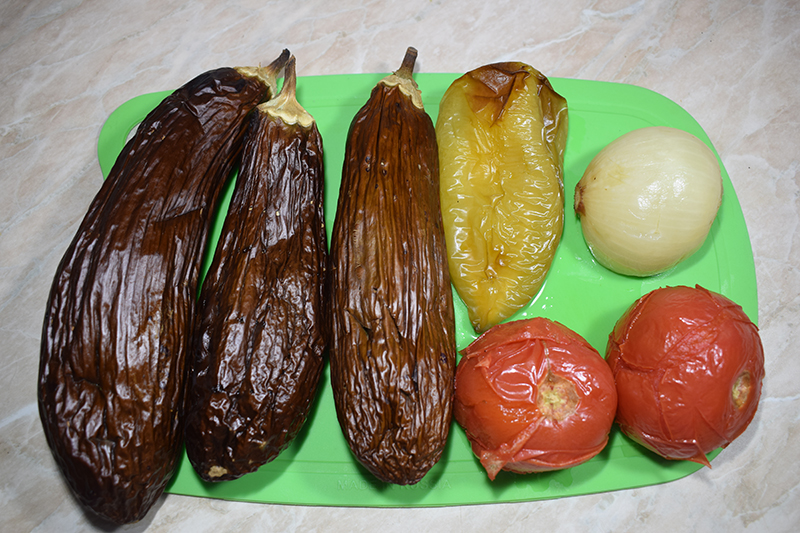 Запечь овощи