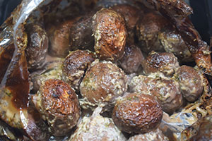 Запекаем шампиньоны